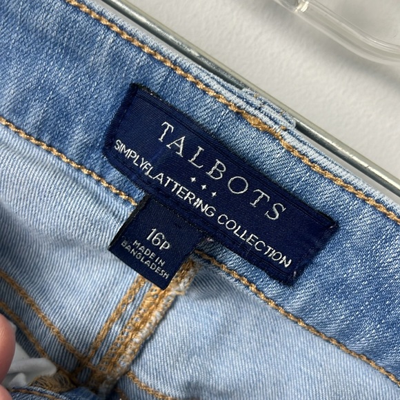 TALBOTS SIMPLY FLATTERING COLLECTION pedal pushers 16P - Picture 3 of 6